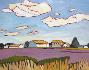 Dwalen door het veld, 2022 door Catherine J Martzloff