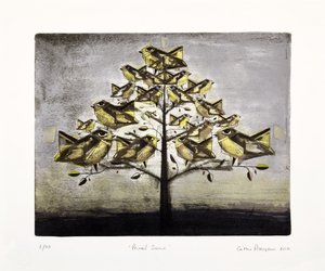 Oerscène, 2016 (mokulito-litho met handkleuring)