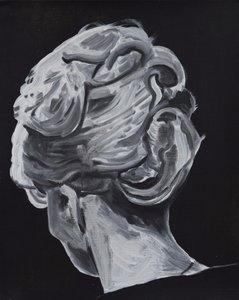 Belladonna: Socialite 2013 (olieverf  acryl op papier)