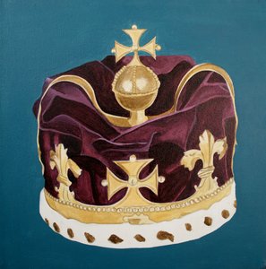 Kroonjuwelen, 2001 (olieverf op doek) door Cathy Lomax