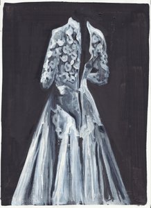 Lorelei, 2012 (olieverf  acryl op papier)