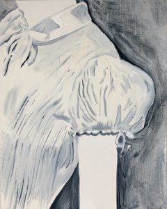 Puff, 2018 (olieverf op papier)
