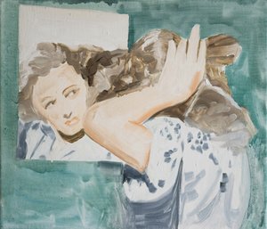Up Do, 2017 (olieverf op linnen)