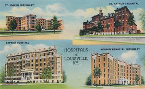Ziekenhuizen van Louisville, KY., 1942