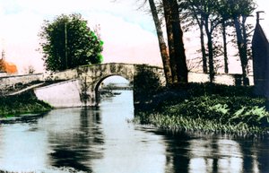 Brug bij Radcot, Oxfordshire, 1926 door Cavenders Ltd
