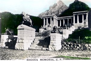 Rhodes Memorial, Devils Peak, Kaapstad, c1920s
