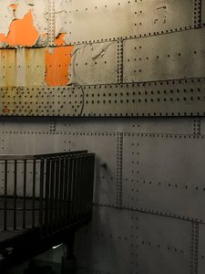 Compositie - Metro, 2019 (foto) door Cécile Jamet