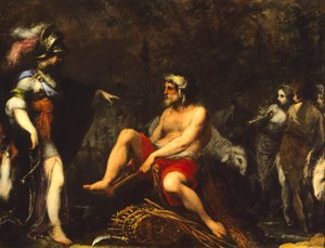 Erminia onder de herders