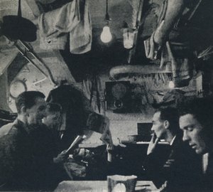 Functioneel gebruik van ruimte op het mess dek door Cecil Beaton