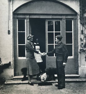 Vaarwel, lakei, veel geluk, soldaat, 1941 door Cecil Beaton