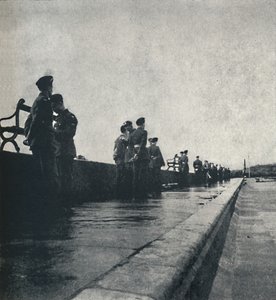 Lezen van signalen met Aldis-lamp, 1941