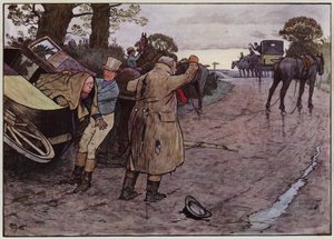 Illustratie voor The Pickwick Papers door Cecil Charles Windsor Aldin