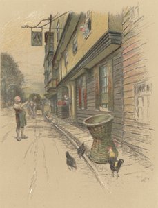 The Kings Head, Chigwell door Cecil Charles Windsor Aldin