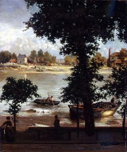 Chelsea Embankment door Cecil Gordon Lawson