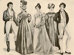 Kleding van 1812-1828 door Cecil W. Trout