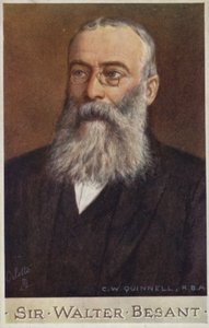 Sir Walter Besant (1836-1901), Engels romanschrijver en historicus door Cecil Watson Quinnell