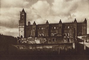 Mexico: Tepeapa, Ruïne van het klooster door Cecile Seler Sachs