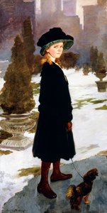 Portret van Alice Davison door Cecilia Beaux