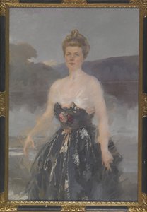 Portret van Catherine (Eddy) Beveridge - Lady Primrose Portret door Cecilia Beaux
