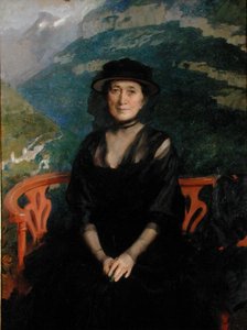 Portret van mevrouw Addison C. Harris