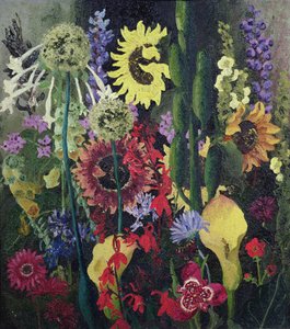 Tuinlandschap nr. 2 door Cedric Morris