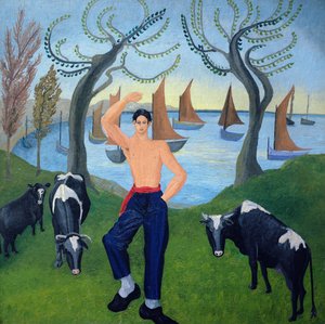 De dansende matroos door Cedric Morris