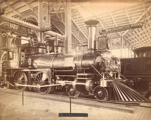 Baldwin locomotief, "No. 1154", Centennial Exhibition, Philadelphia