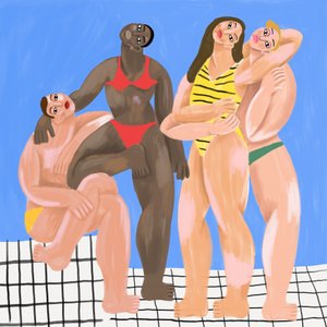 Het zwembad door Cépé