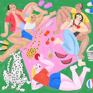 Op het gras door Cépé