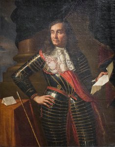 Portret van graaf Alfonso di Novellara