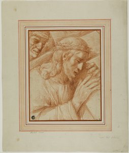 Christus draagt het kruis door Cesare Rossetti