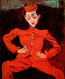 Le Groom. Schilderij door Chaim Soutine (1894-1944)