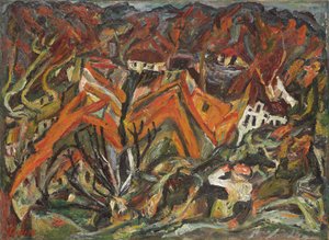 Uitzicht op het Dorp door Chaim Soutine