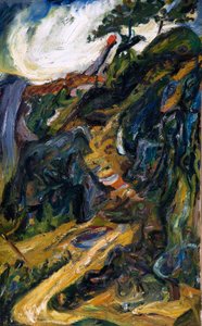 Kronkelende Weg, Bij Gréolières door Chaim Soutine