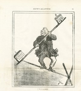 Illustratie van Cham (1819-1879) in Le Charivari