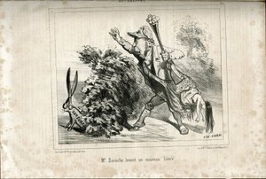 Illustratie van Cham in Le Charivari door Amédée de Noé