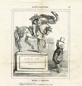 Illustratie van Cham (1819-1879) in Le Charivari