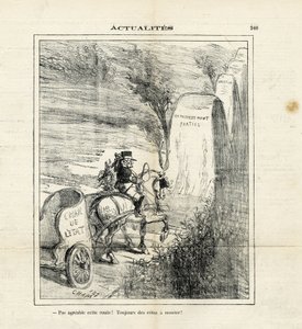 Illustratie van Cham (1819-1879) in Le Charivari