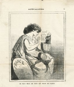 Illustratie van Cham (1819-1879) in Le Charivari