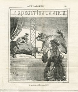 Illustratie van Cham (1819-1879) in Le Charivari door Amédée de Noé