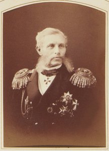 Portret van admiraal Grigory Ivanovich Butakov