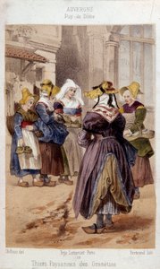 Gravure door Bour (19e eeuw, Parijs, Decoratieve Kunsten)