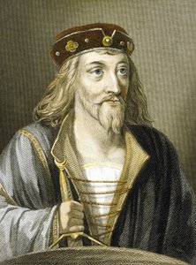 James I van Schotland door Charles (after) Holl