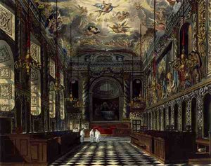 De Koninklijke Kapel, Windsor Castle, uit 