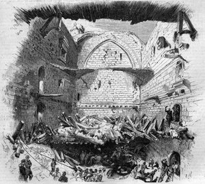 De instorting van het Paviljoen van Vincennes, 29 november