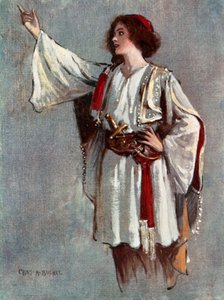 Driekoningenavond: Viola, Miss Lily Brayton door Charles A. Buchel