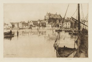 Dordrecht, 1885 door Charles Adams Platt