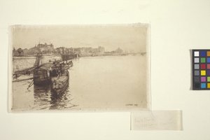 Passagiersboten op de Seine