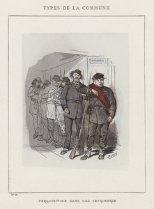 Onderzoek in een Drukkerij door Charles Albert d Arnoux Bertall