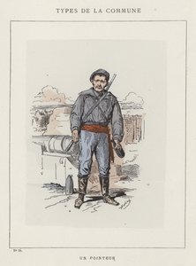Een Pointeur door Charles Albert d Arnoux Bertall